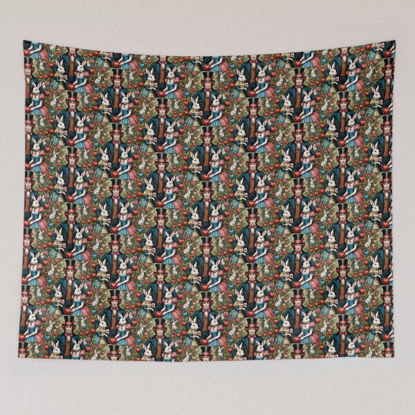 Item preview, Alice in wonderland, mad hatter, queen, hearts, Victorian, hatter, mad,  designed and sold by cheekylorns.