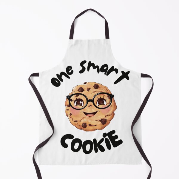 Item preview, One smart cookie kawaii style funny cookie designed and sold by KreativKulture.