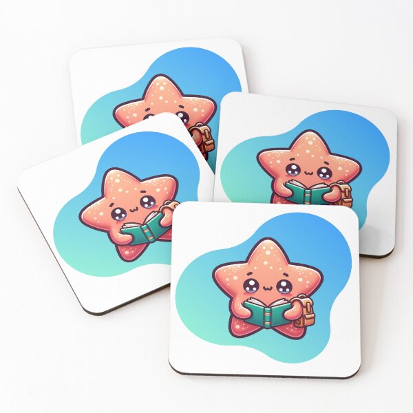 Item preview, Kawaii School Starfish designed and sold by BassHeadMomma.