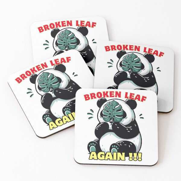 Item preview, Broken leaf, again, Monstera Deliciosa Leaves, Swiss Cheese Monstera, digital art, airoids designed and sold by Printed Mistakes.