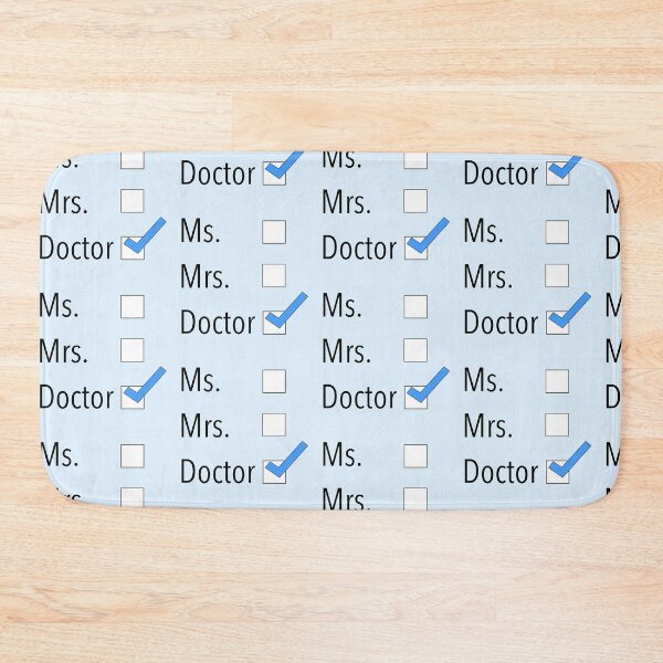 Item preview, Ms. Mrs. Doctor designed and sold by peachesandfizz.