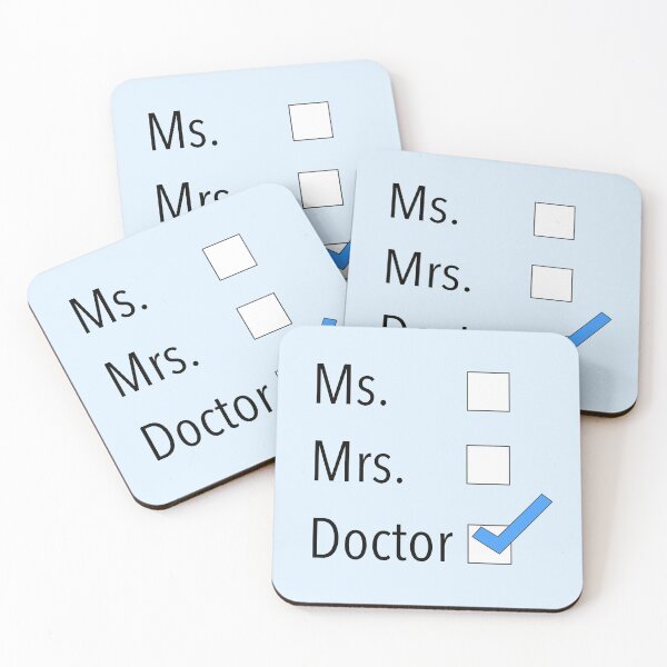 Item preview, Ms. Mrs. Doctor designed and sold by peachesandfizz.