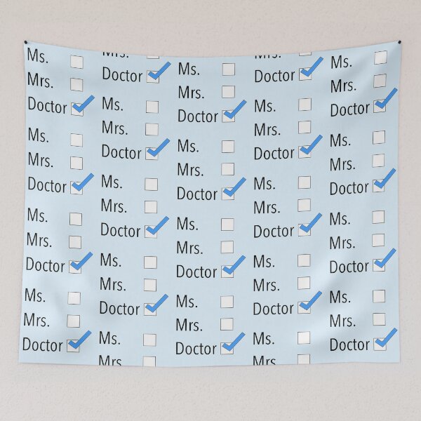 Item preview, Ms. Mrs. Doctor designed and sold by peachesandfizz.