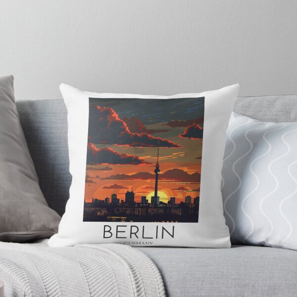 Item preview, A Pop Art Travel Print of Berlin - Germany  designed and sold by StudioRedKoala.