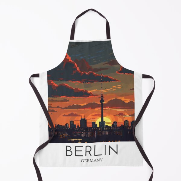 Item preview, A Pop Art Travel Print of Berlin - Germany designed and sold by StudioRedKoala.