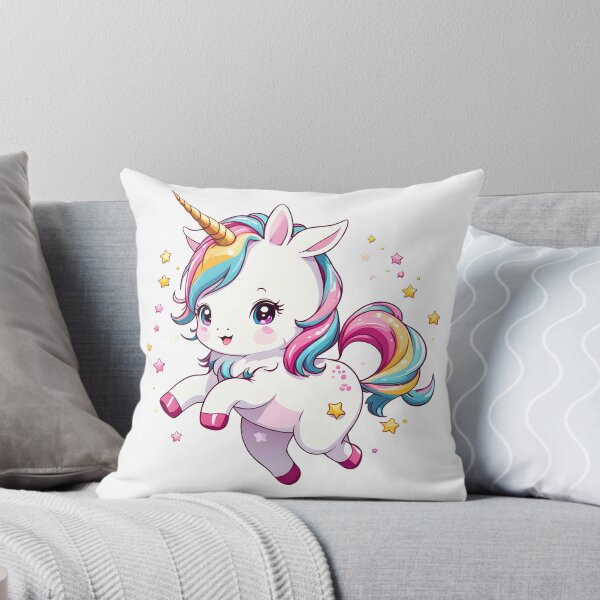 Item preview, " A Cute fluffy Unicorn " designed and sold by RaviSinghUbhi.