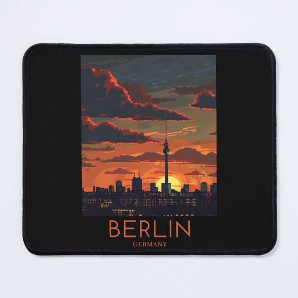 Item preview, A Pop Art Travel Print of Berlin - Germany  designed and sold by StudioRedKoala.