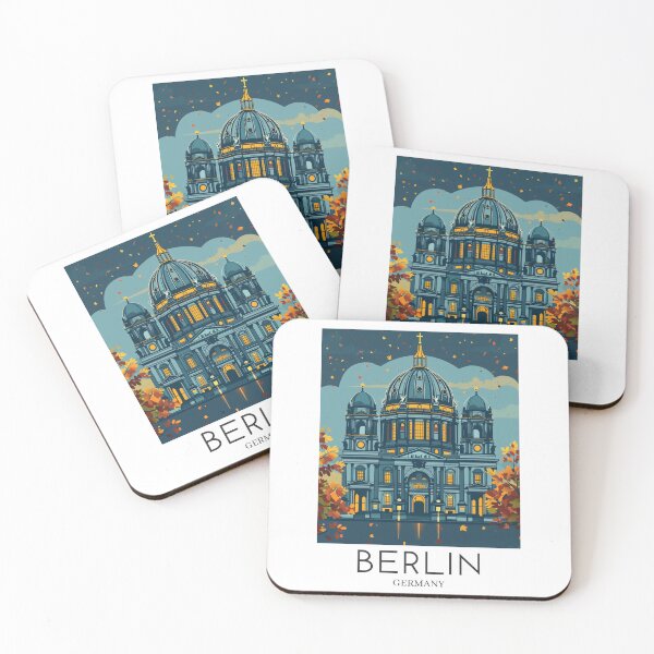 Item preview, A Pop Art Travel Print of Berlin - Germany  designed and sold by StudioRedKoala.