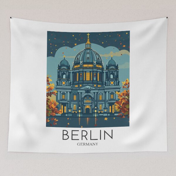 Item preview, A Pop Art Travel Print of Berlin - Germany  designed and sold by StudioRedKoala.