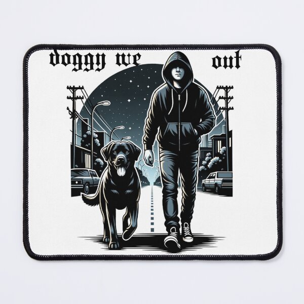 Item preview, doggy we out, fathers day gift designed and sold by hachemiuk.