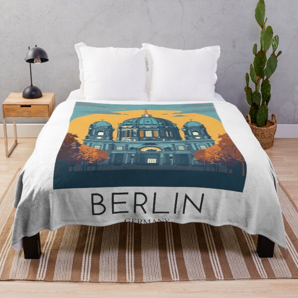 Item preview, A Pop Art Travel Print of Berlin - Germany designed and sold by StudioRedKoala.
