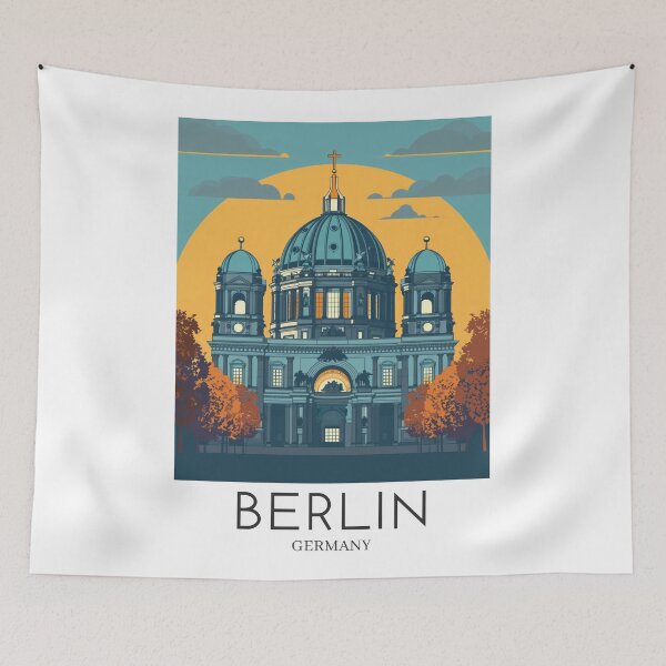 Item preview, A Pop Art Travel Print of Berlin - Germany  designed and sold by StudioRedKoala.