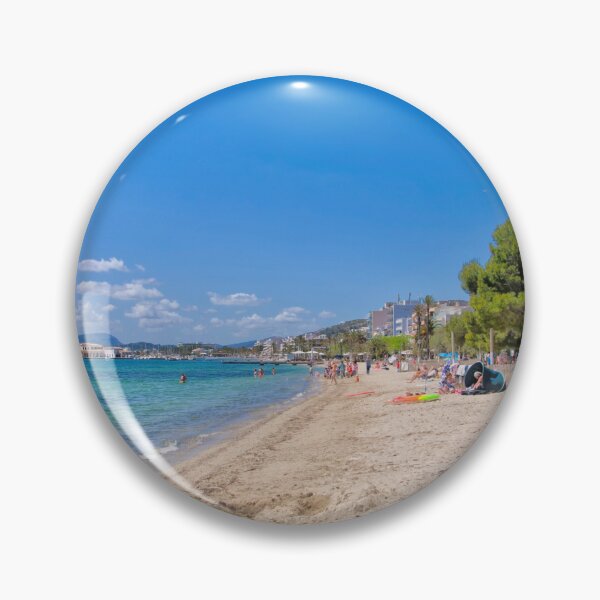 Item preview, Sandy Beach and Pine Walk, Puerto de Pollensa designed and sold by Violaman.