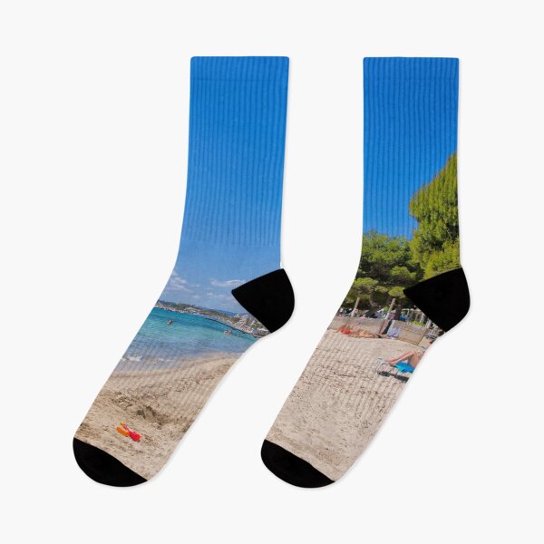 Item preview, Sandy Beach and Pine Walk, Puerto de Pollensa designed and sold by Violaman.