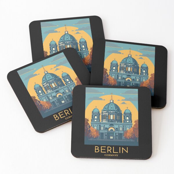 Item preview, A Pop Art Travel Print of Berlin - Germany  designed and sold by StudioRedKoala.