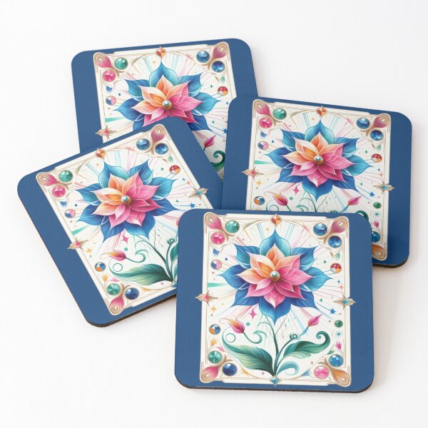 Item preview, Flowers and Jewels designed and sold by MarigoldandLily.