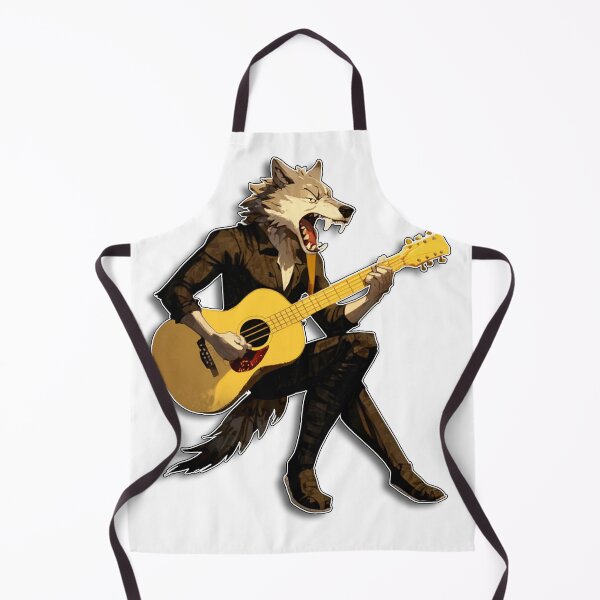 Item preview, Lonely Wolf Playing that song designed and sold by Lia's AI Art.