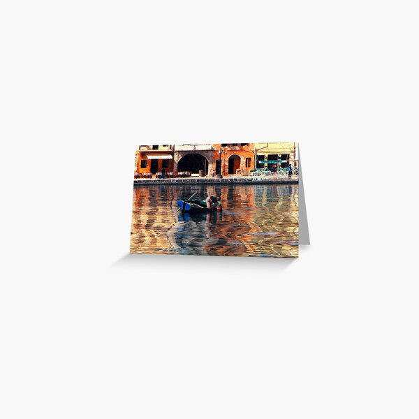 Greek reflections Greeting Card