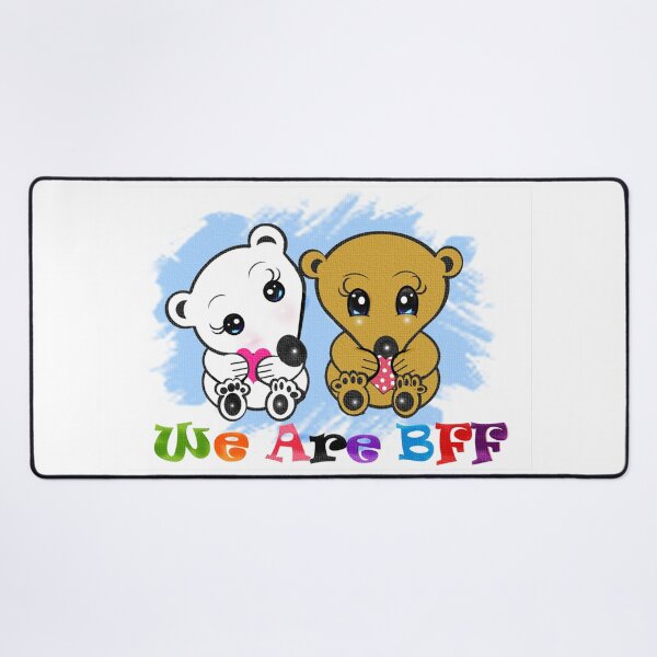 Item preview, We are best friends forever ( BBF ) - Polar beaar and brown bear  designed and sold by Shirley cute art .