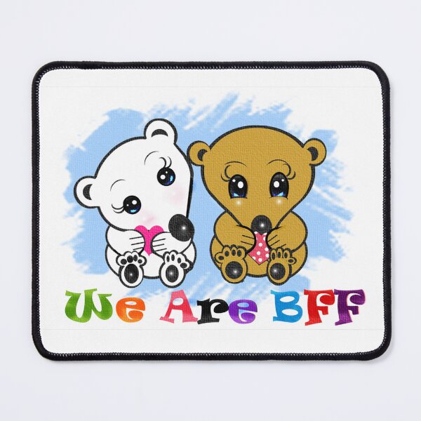 Item preview, We are best friends forever ( BBF ) - Polar beaar and brown bear designed and sold by Shirley cute art .
