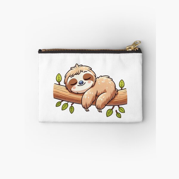 Item preview, Sleeping Sloth on Tree Branch designed and sold by PopDonkey.