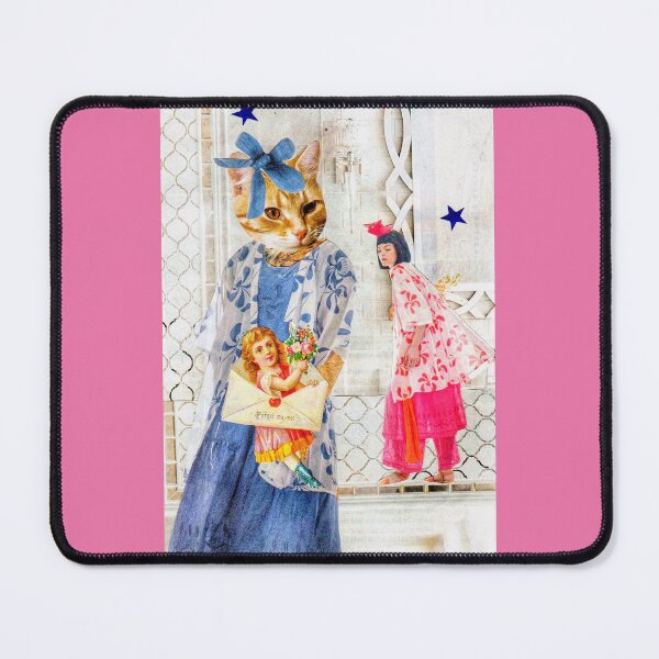 Item preview, Orange Cat and Ladies - 'Gossip Blossoms'  designed and sold by Nikki Fortuin Arts & Crafts.