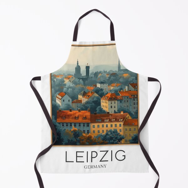 Item preview, A Pop Art Travel Print of Leipzig - Germany designed and sold by StudioRedKoala.