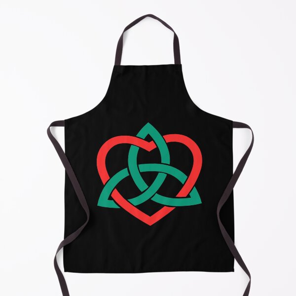 Item preview, Green Celtic Trinity Knot with Red Heart designed and sold by Jeallan Designs.
