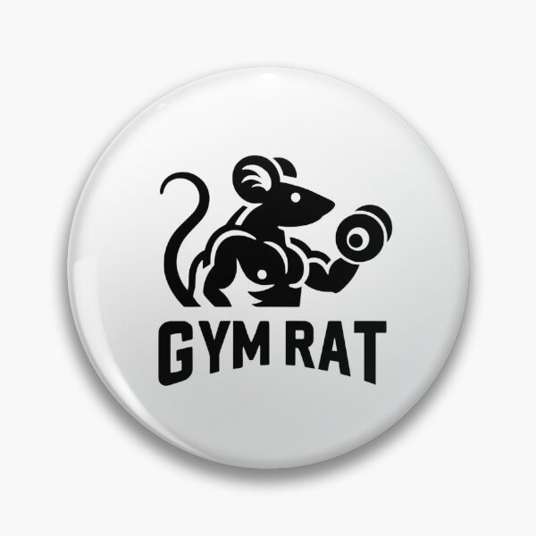 Item preview, Gym Rat - Workout Rat Black designed and sold by Weknes.