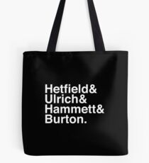 Metallica Original Line-Up Typography Tote Bag