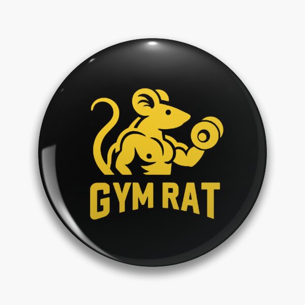 Item preview, Gym Rat - Workout Rat Yellow designed and sold by Weknes.