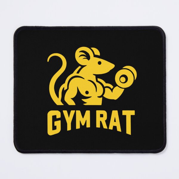 Item preview, Gym Rat - Workout Rat Yellow designed and sold by Weknes.