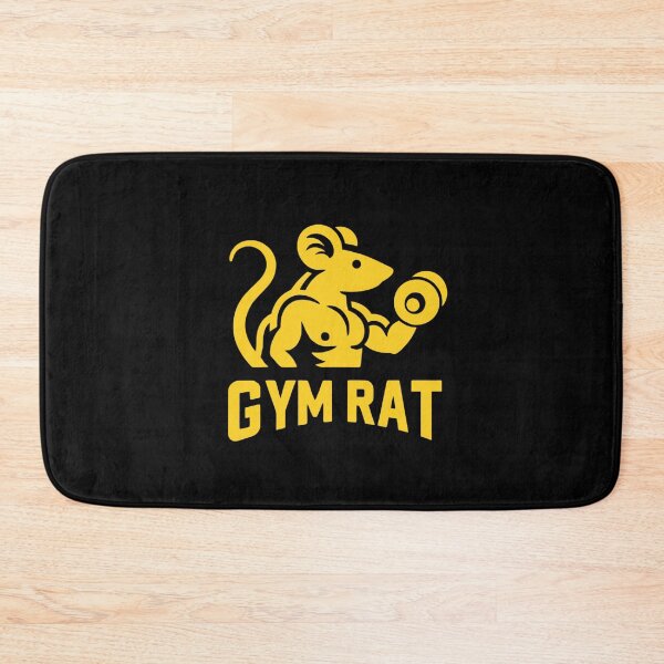 Item preview, Gym Rat - Workout Rat Yellow designed and sold by Weknes.