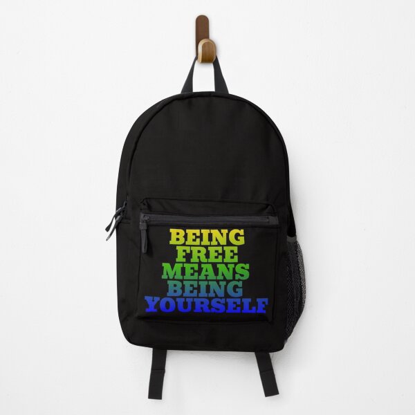 Item preview, BEING FREE MEANS BEING YOURSELF. designed and sold by Iszwan1980.