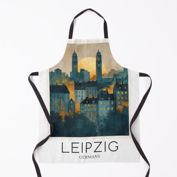 Item preview, A Pop Art Travel Print of Leipzig - Germany designed and sold by StudioRedKoala.