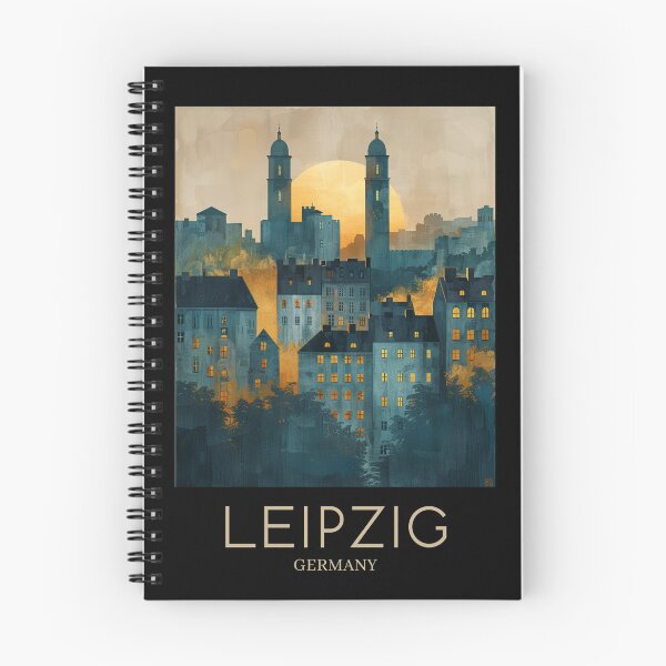 Item preview, A Pop Art Travel Print of Leipzig - Germany  designed and sold by StudioRedKoala.