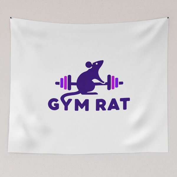 Item preview, Gym Rat Fitness Enthusiast purple designed and sold by Weknes.