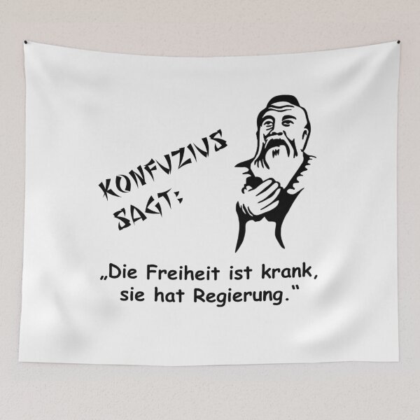 Item preview, Confucius says: Freedom is sick designed and sold by ARTmanhART.
