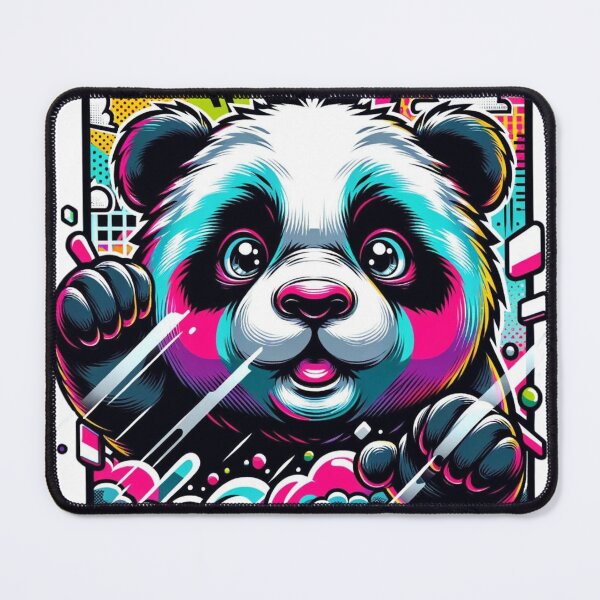 Item preview, Colorful Panda Pop Art designed and sold by agazub90.