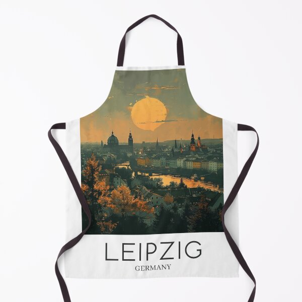 Item preview, A Pop Art Travel Print of Leipzig - Germany designed and sold by StudioRedKoala.