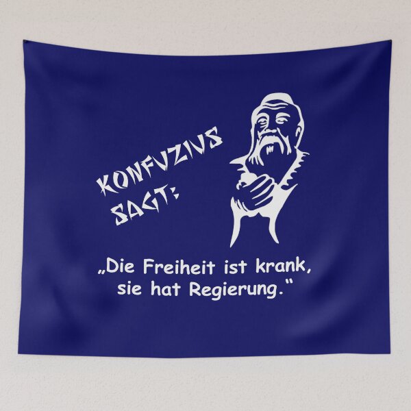 Item preview, Confucius says: Freedom is sick... designed and sold by ARTmanhART.