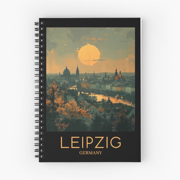 Item preview, A Pop Art Travel Print of Leipzig - Germany  designed and sold by StudioRedKoala.