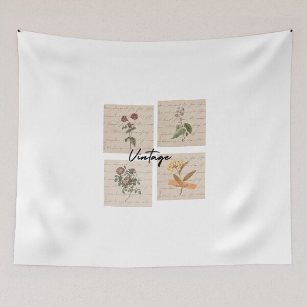 Item preview, Vintage Elegance: Flowers and Handwritten Memories designed and sold by MisiuKolorowy.