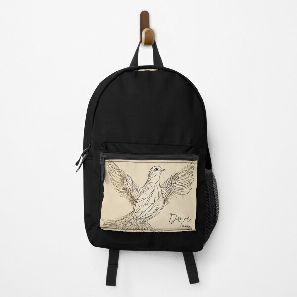 Item preview, Dove Love Line Art Prints On Gifts designed and sold by DendaArt.