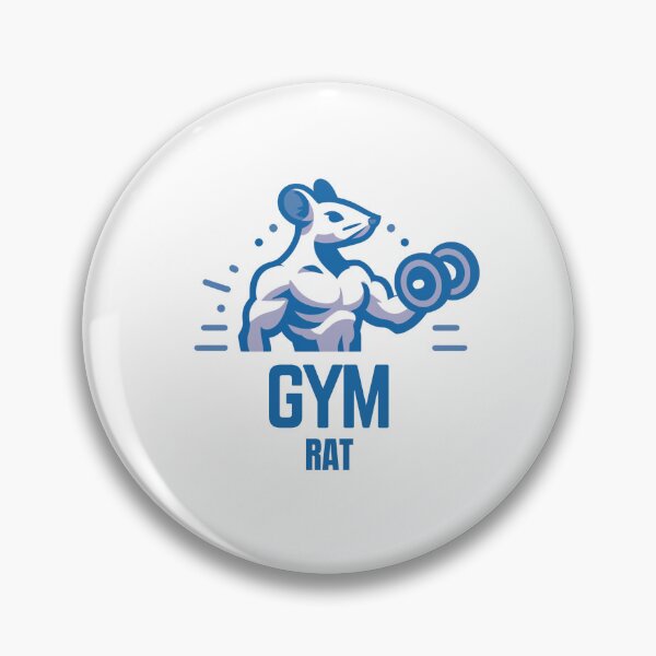 Item preview, Gym Rat - Workout Rat blue designed and sold by Weknes.