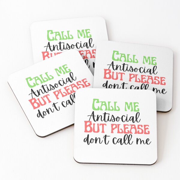 Item preview, Call me antisocial designed and sold by TeachinginTN.