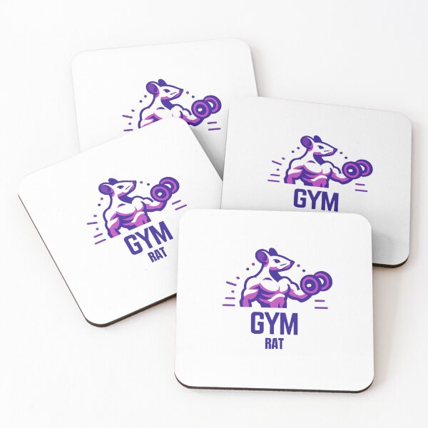 Item preview, Gym Rat - Workout Rat purple designed and sold by Weknes.