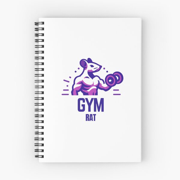Item preview, Gym Rat - Workout Rat purple designed and sold by Weknes.