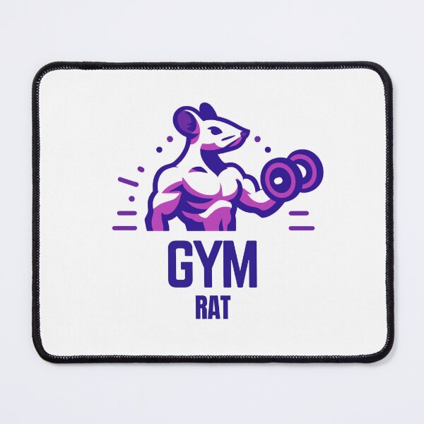 Item preview, Gym Rat - Workout Rat purple designed and sold by Weknes.
