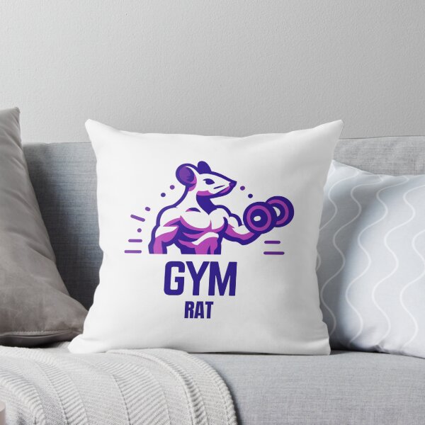 Item preview, Gym Rat - Workout Rat purple designed and sold by Weknes.